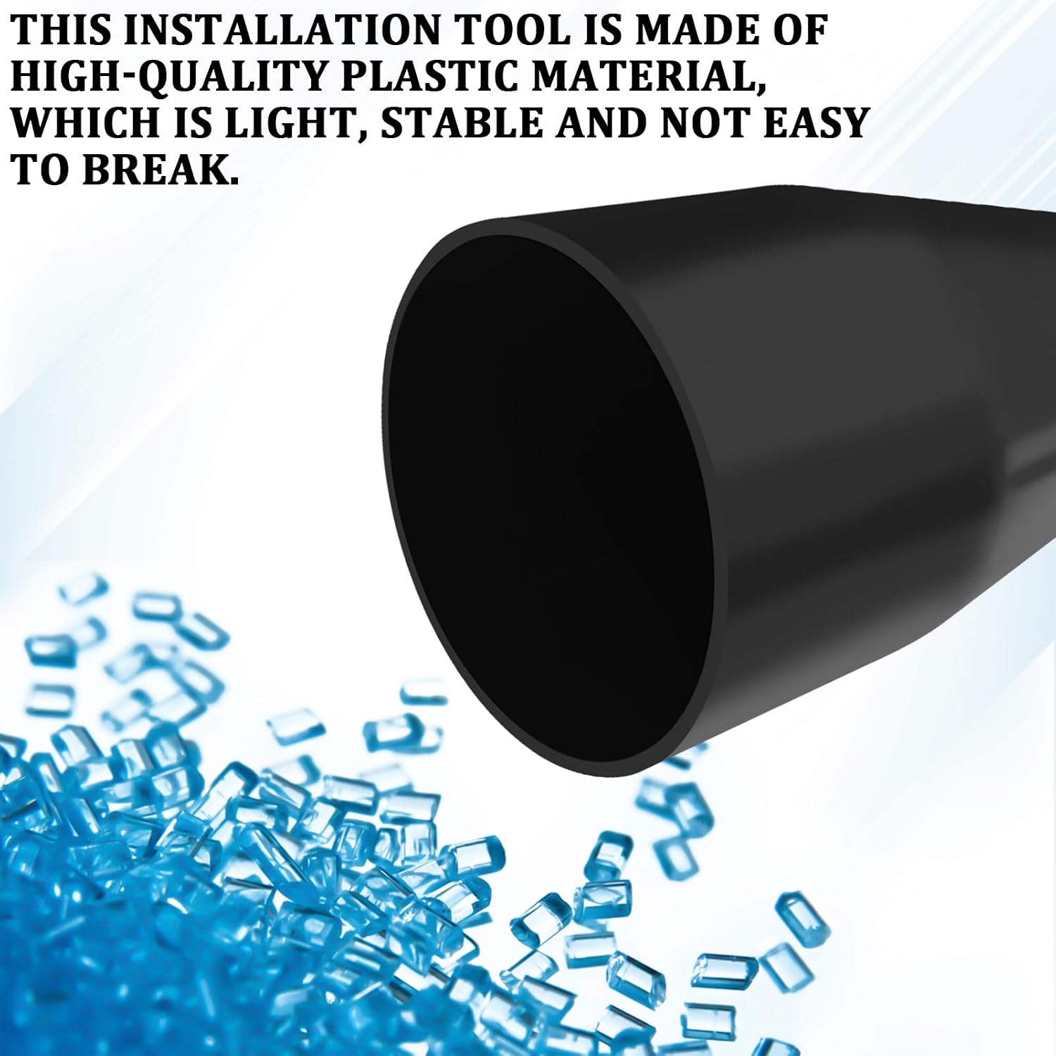 CV Boot Expander Tool Cone CV Axle Boot Removal Tool for Stretching and Mounting The Boots, Professional Installation Tools with Large Opening Universal Stretch OD 4.3" for Auto Axle Boots