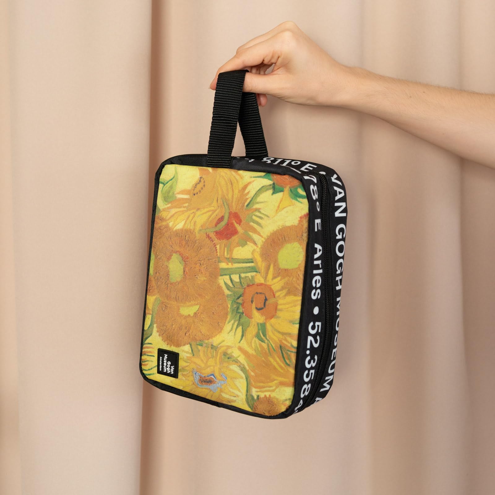 Grupo Erik Cosmetic Bag Van Gogh Museum | Cosmetic Case, Large Pencil Case, Cosmetic Pouch, Travel Toiletry Bag | Van Gogh Gifts Under 15 Pounds, Art Gifts For Women & For Men
