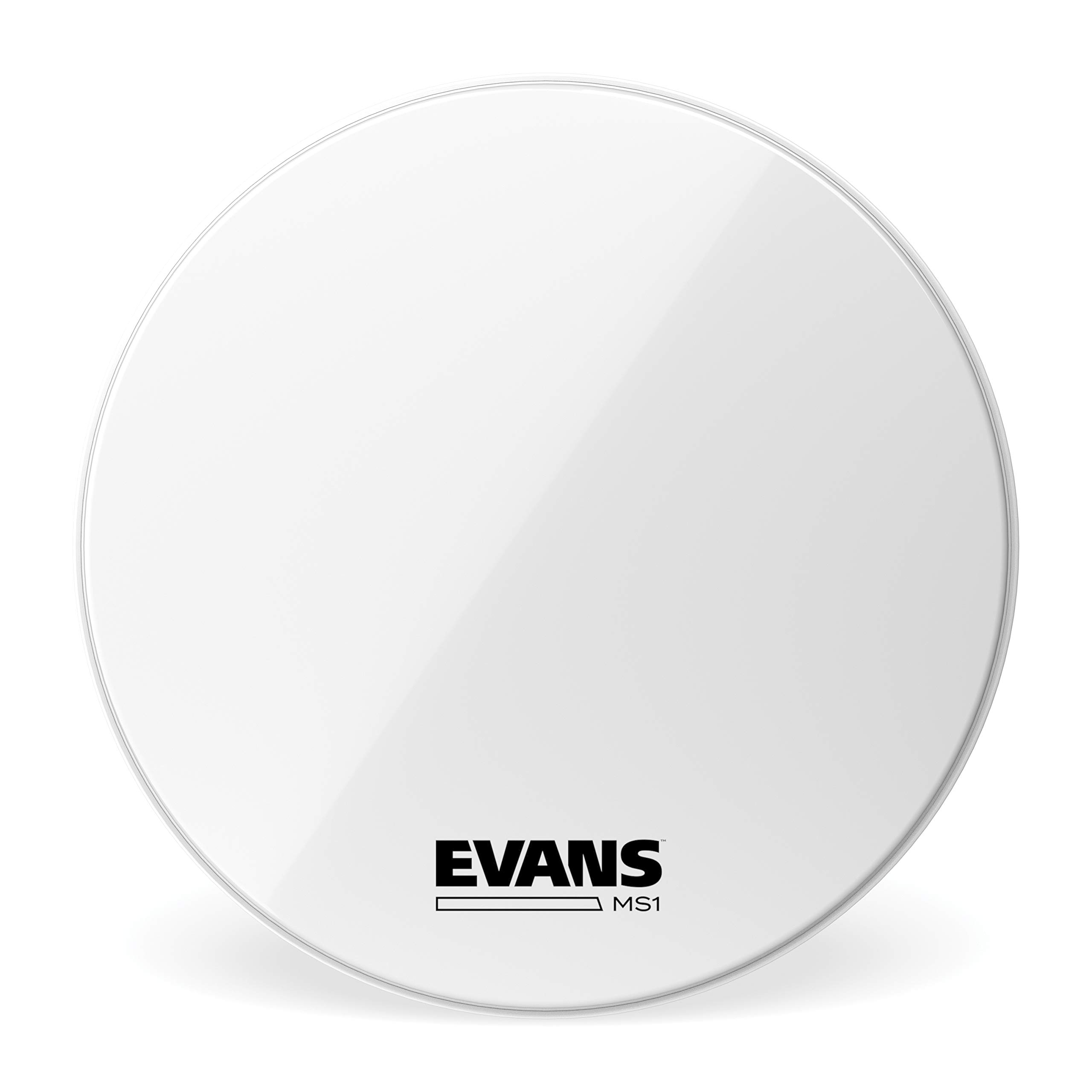 Evans MS1 26 inch Marching Bass Drum Head - White