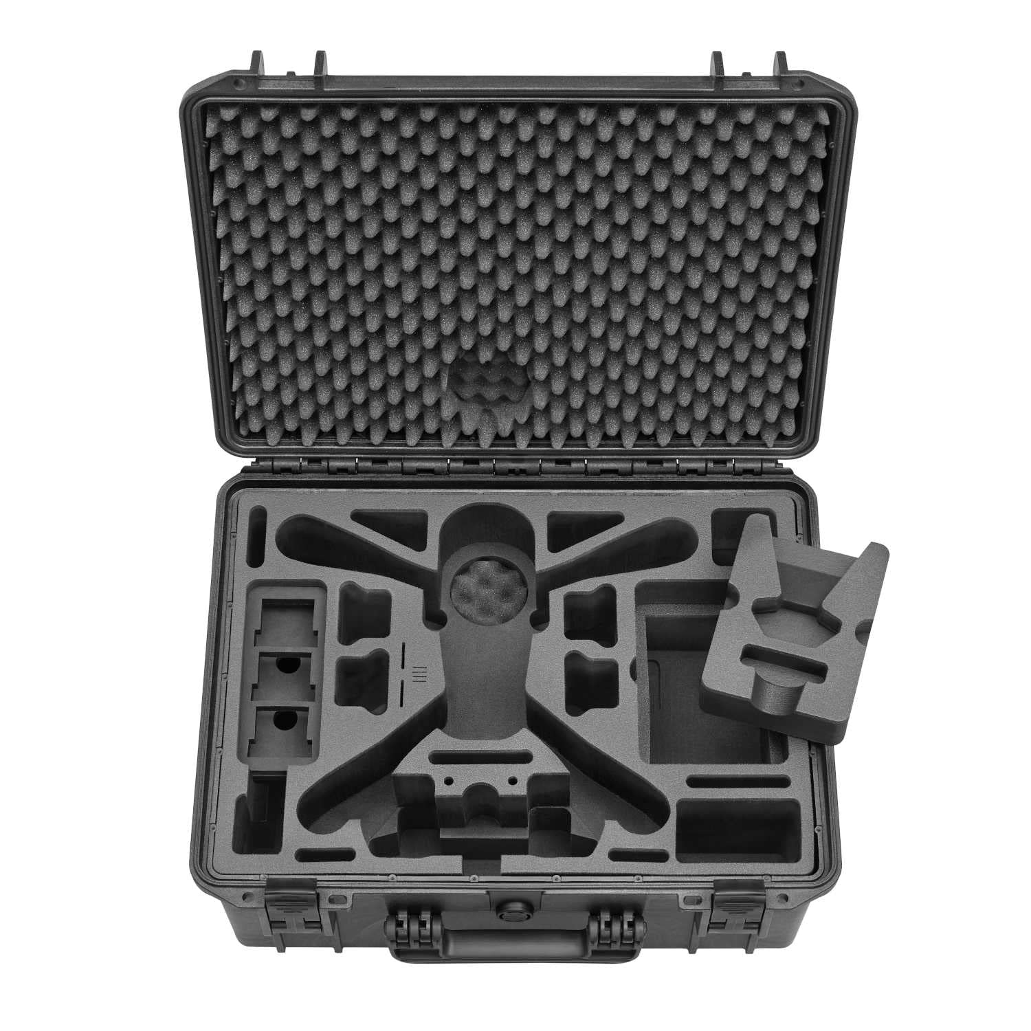 TOMcase Koffer „Ready to Fly” für DJI Mavic 3 Enterprise/Thermal/Multispectral, Plus Combo, RC Pro Controller, „Akkus Laden im Koffer Funktion, IP67 wasserdichter Case - Made in Germany (Orange)