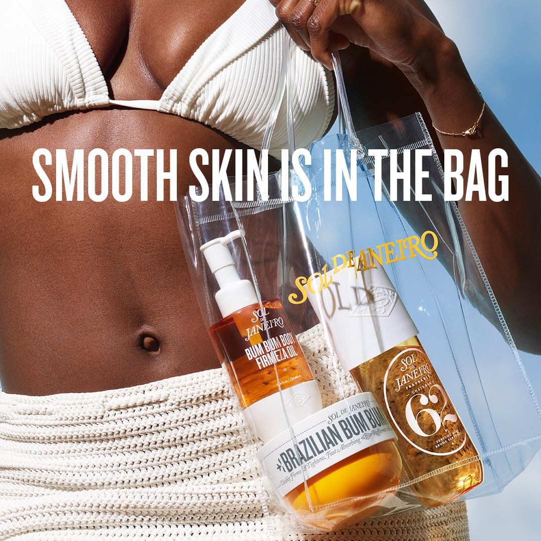 SOL DE JANEIRO Firming Body Bundle | Brazilian Bum Bum Cream, Bum Bum Body Firmeza Oil, and Cheirosa 62 Hair & Body Perfume Mist | Full Size Trio | Amazon Exclusive - Image 4