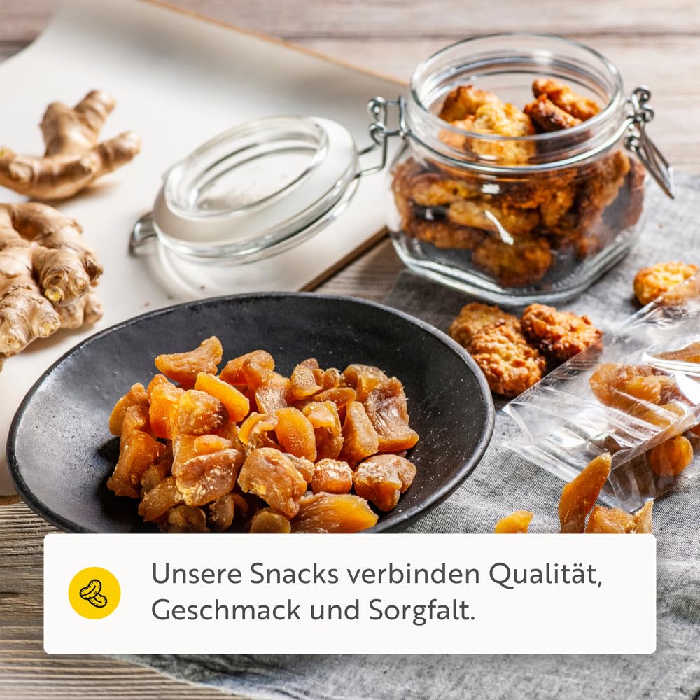 Boomers Gourmet - getrockneter Ingwer, ungeschwefelt - 1 kg - 1000 g