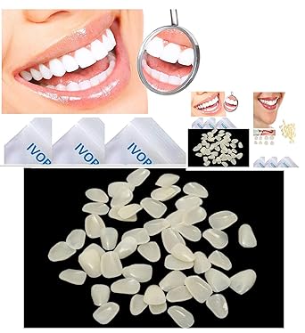 IVORIE Ultra Thin Whitening Veneers Resin Teeth Anterior 50PCS (Shade A2 Upper)