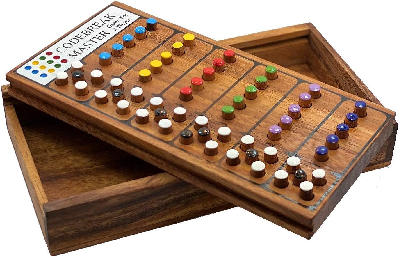 Codebreak Game Top Strategy Wooden Board Games for Age 12+ and Adults