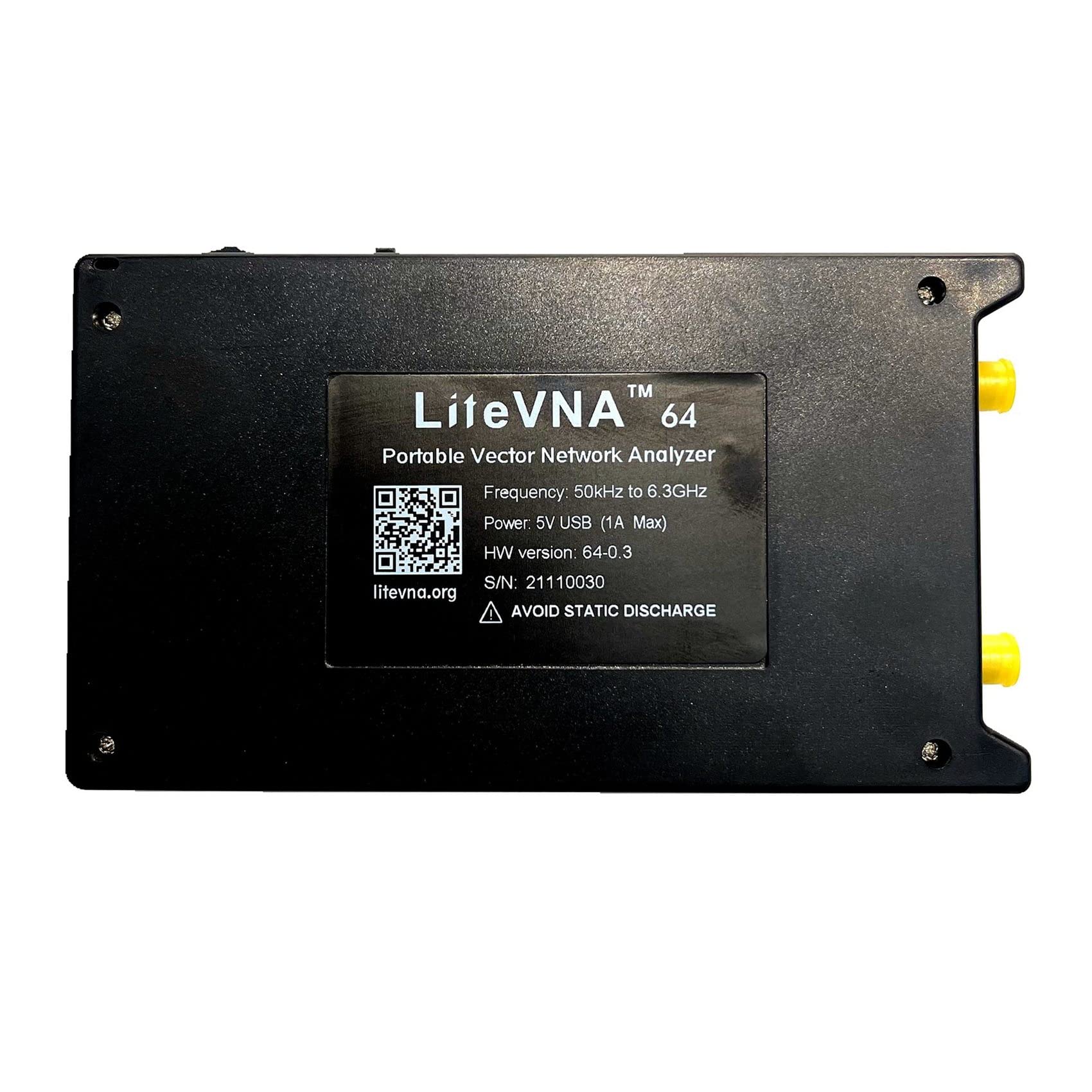 Nuevo LiteVNA-64 50KHz-6.3GHz LiteVNA 4Inch Pantalla táctil Vector Analizador de red UHF Analizador de antena de NanoVNA