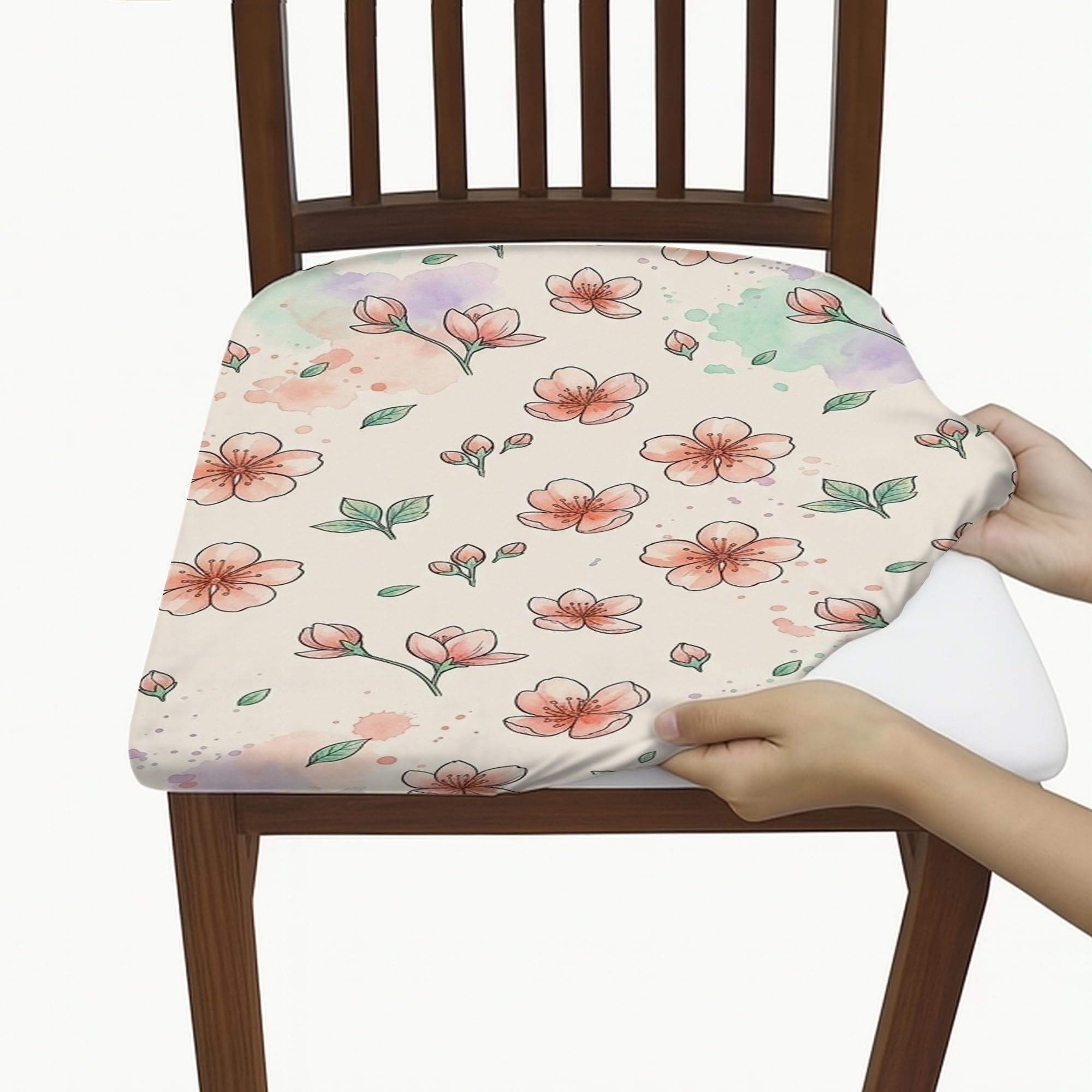 Housse de chaise lavable lot de 6 protections extensibles salle a manger