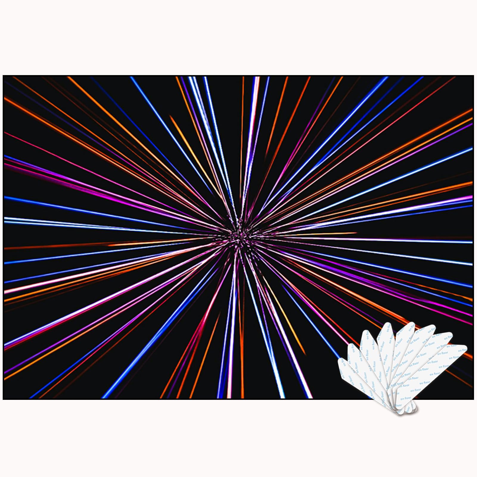Bęben elektryczny, dywan, mata dźwiękoszczelna, 210 x 180 cm, akcesoria perkusyjne, amortyzacja, koc bębnowy, antypoślizgowy, do elektronicznego bębna jazzowego, bębna basowego, werbla i innych mat