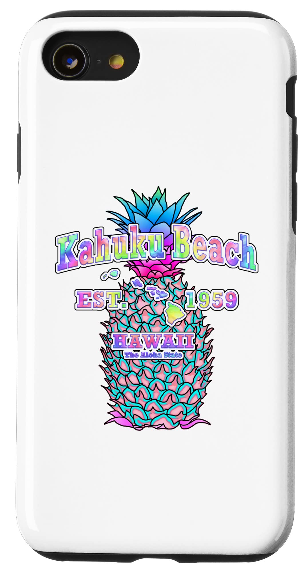 Amazon.com: iPhone SE (2020) / 7 / 8 Kahuku Beach Hawaii HI