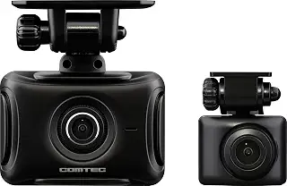 コムテック ドライブレコーダー ZDR027 前後2カメラ 前後STARVIS 搭載 200万画素 Full HD GPS 32GBmicroSDカード付属 後続車両接近お知らせ機能 駐車監視機能 高速起動 3年保証