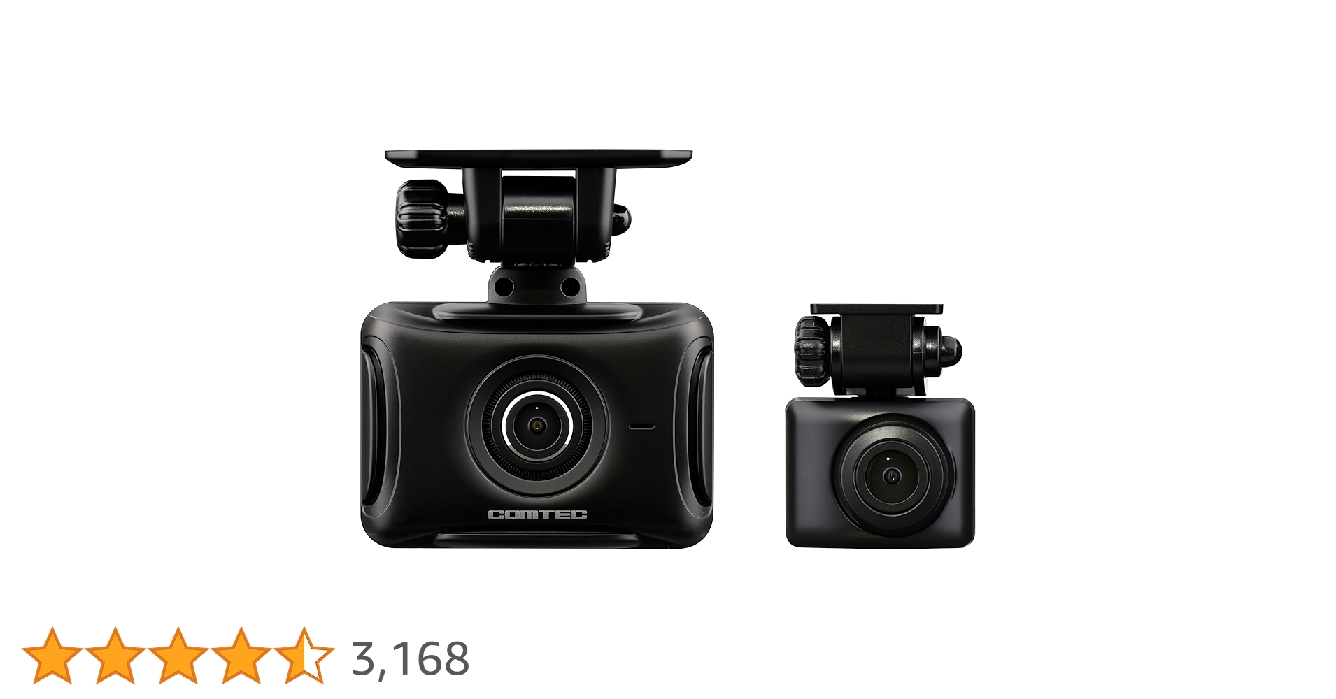 Amazon.co.jp: コムテック ドライブレコーダー ZDR027 前後2