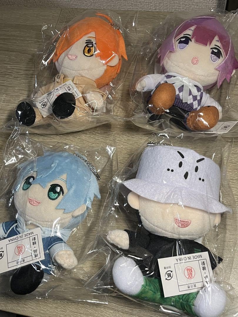 Amazon.co.jp: 日常組の日常展 ぬいぐるみキーホルダー コンプセット