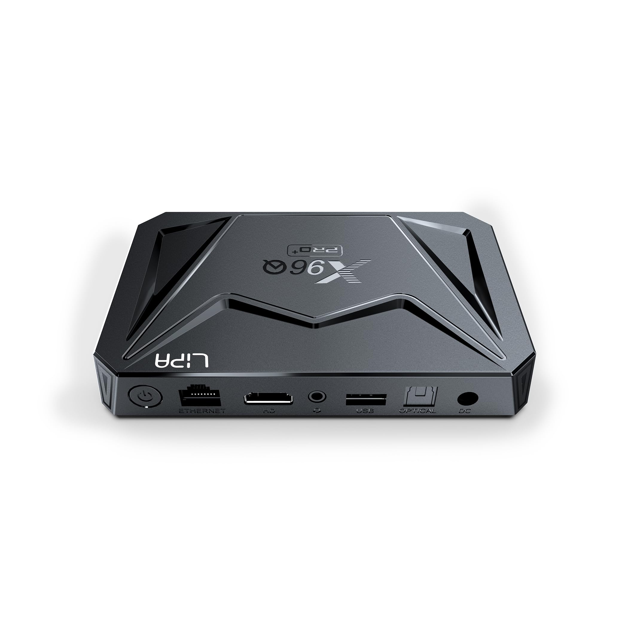 Lipa X96Q Android TV Box 4 GB/64 GB Android 14 – odtwarzacz multimedialny – streamer multimedialny – Android TV Box – 1000 Mbit/s LAN i Wi-Fi – dekoder 8K – aplikacje za pośrednictwem Play Store i