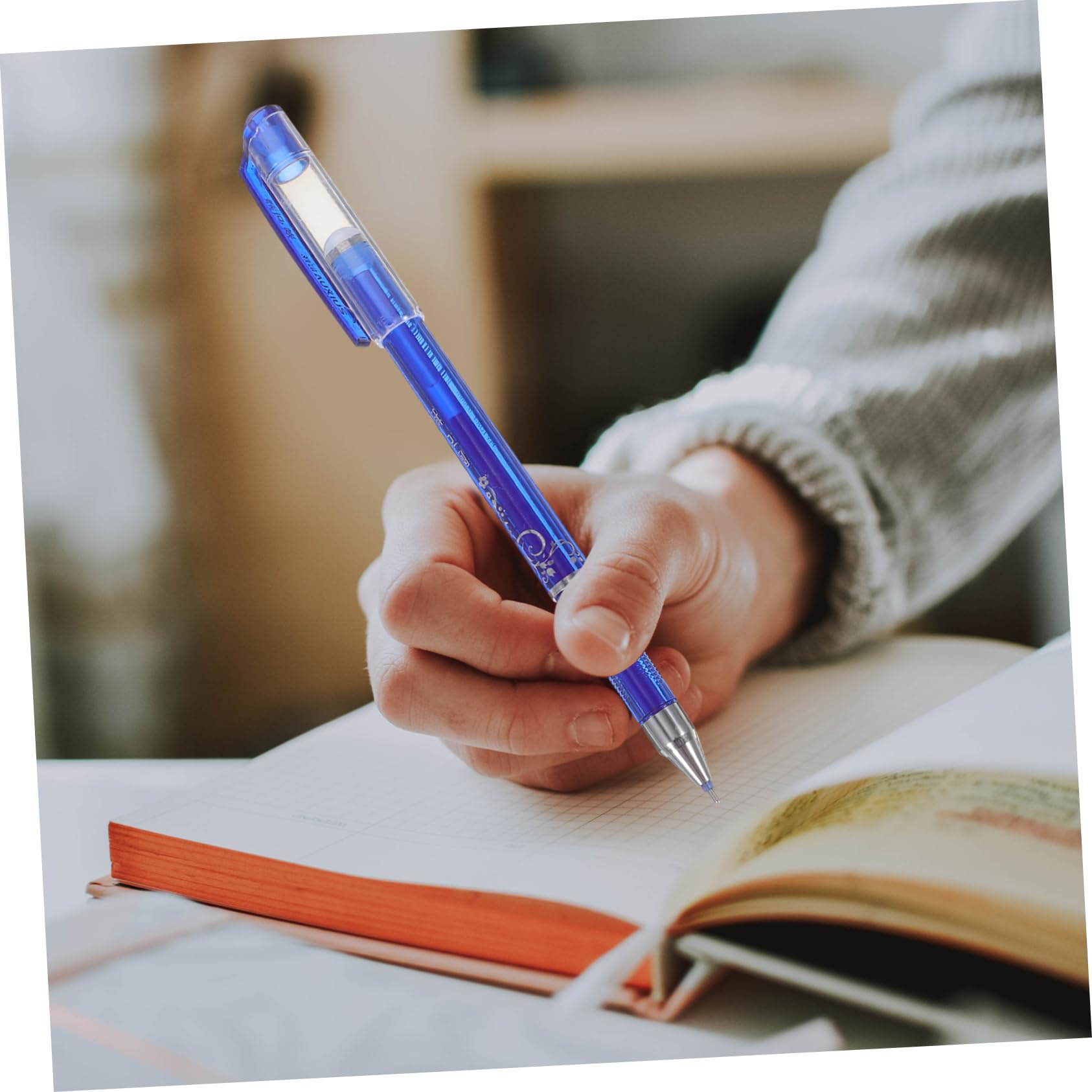 Tofficu 36pièces Effaçables à Encre Bleue Pour Étudiants Écriture Et Réécriture Facile Fournitures Scolaires