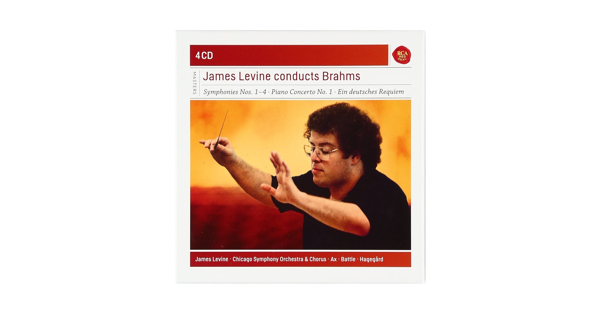 Johannes Brahms, James Levine, Chicago Symphony Orchestra