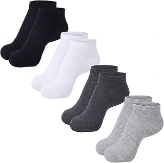 Chicingyou 4 Pairs Silk Liner Socks Ankle No Show Socks | Moisture Athletic Running Sports Socks, Adult Men Women