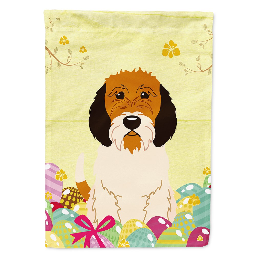 Drapeau Petit Basset Griffon Vendeen grand format toile décoration