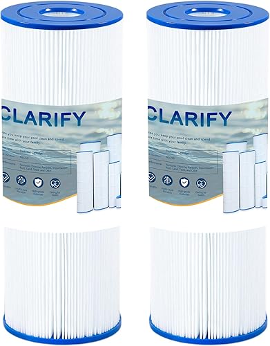 CLARIFY Cartucho de filtro para bañera de hidromasaje para spa para reemplazar C-4326, PRB25-IN, FC-2375, FC-2370, 3005845, 17-2327, 100586, 33521,