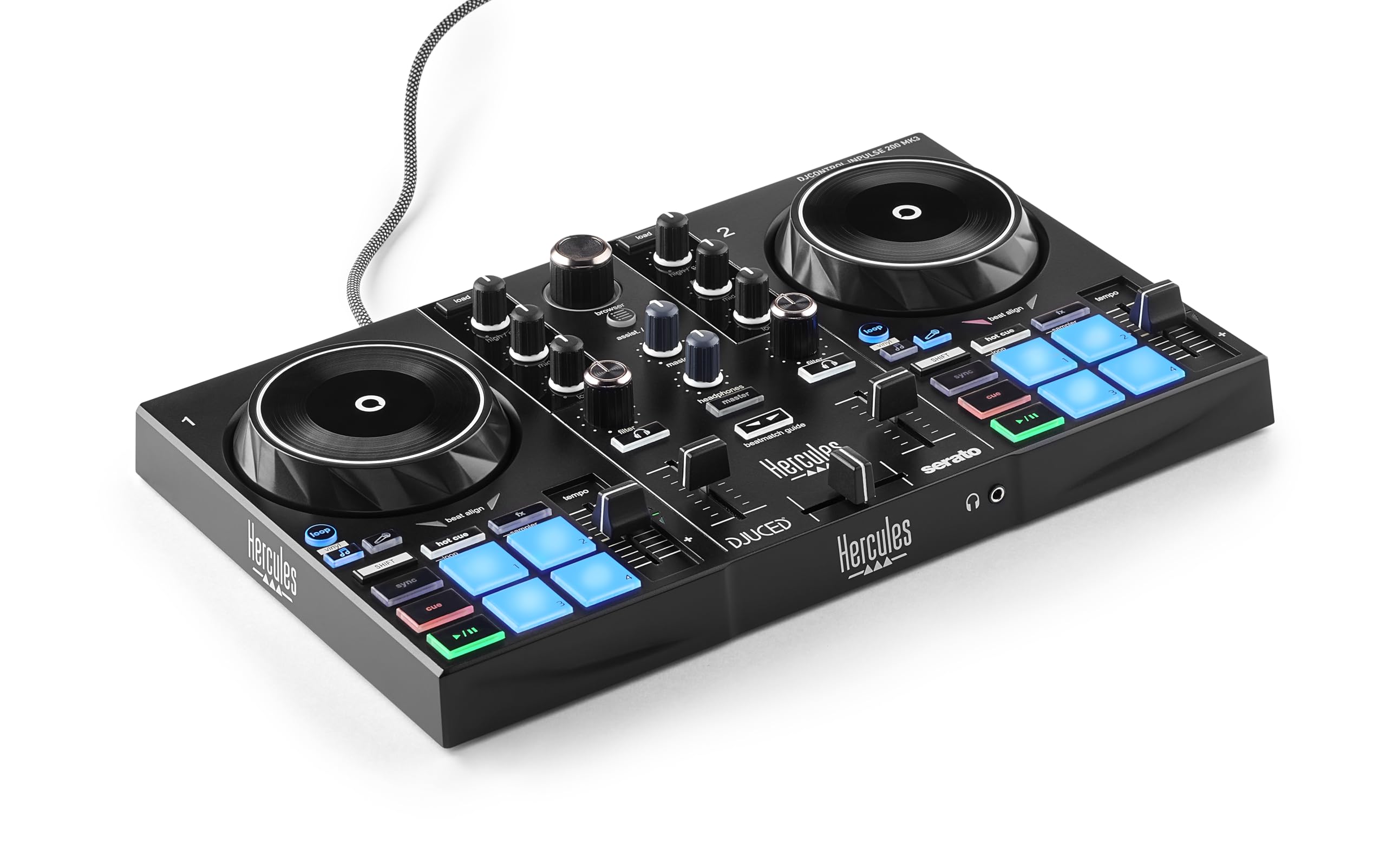 Amazon.com: Hercules DJControl Inpulse 200 MK3 – Ideal DJ