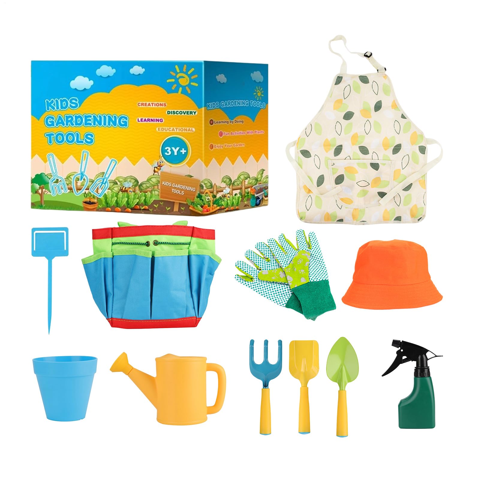 Outils de Jardinage pour Arrosoir et Râteau