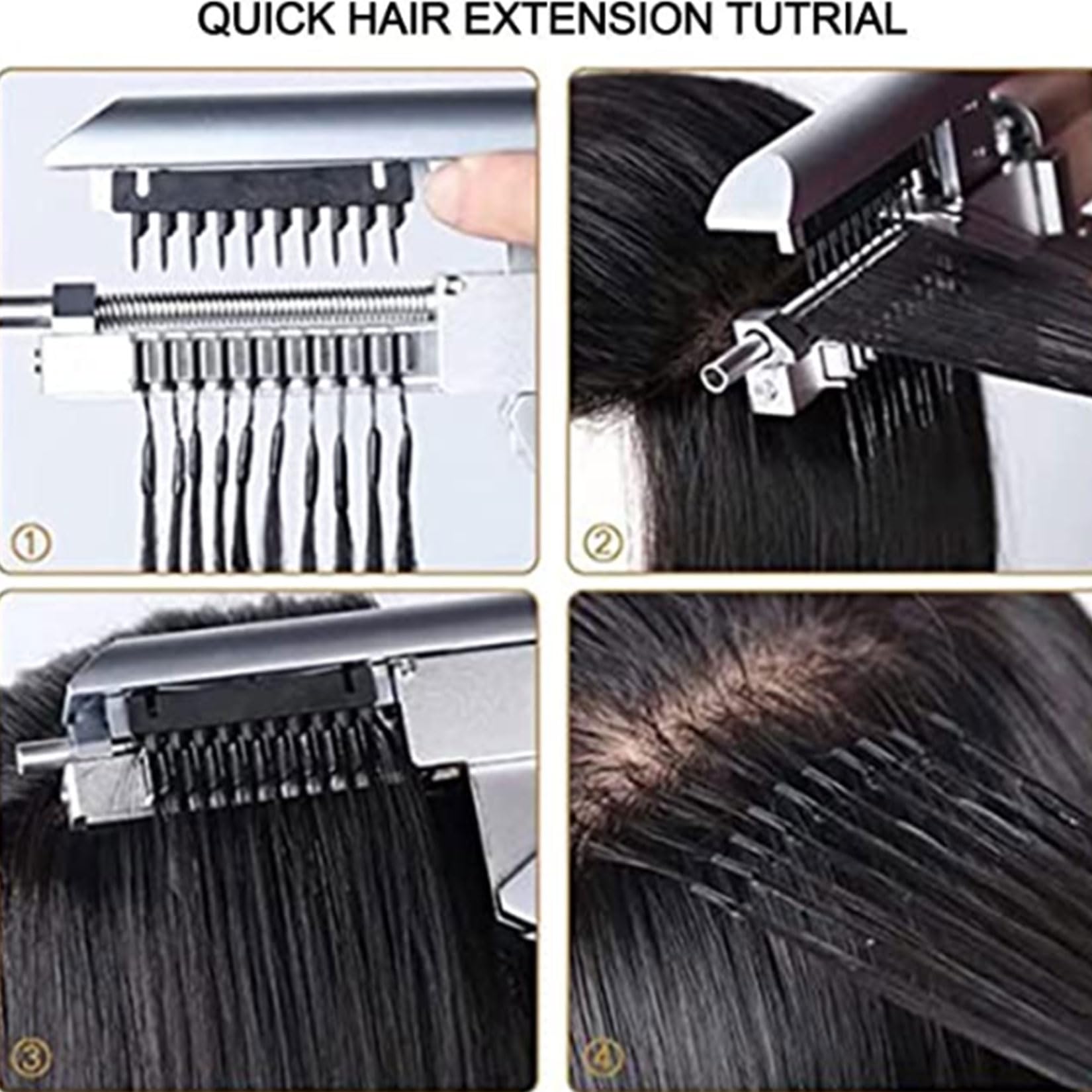 Extensiones de cabello humano de primera generación 6D Extensiones de cabello invisibles 6D Cabello liso marrón Extensiones de cabello liso ocultas para mujeres, 10 filas,20”