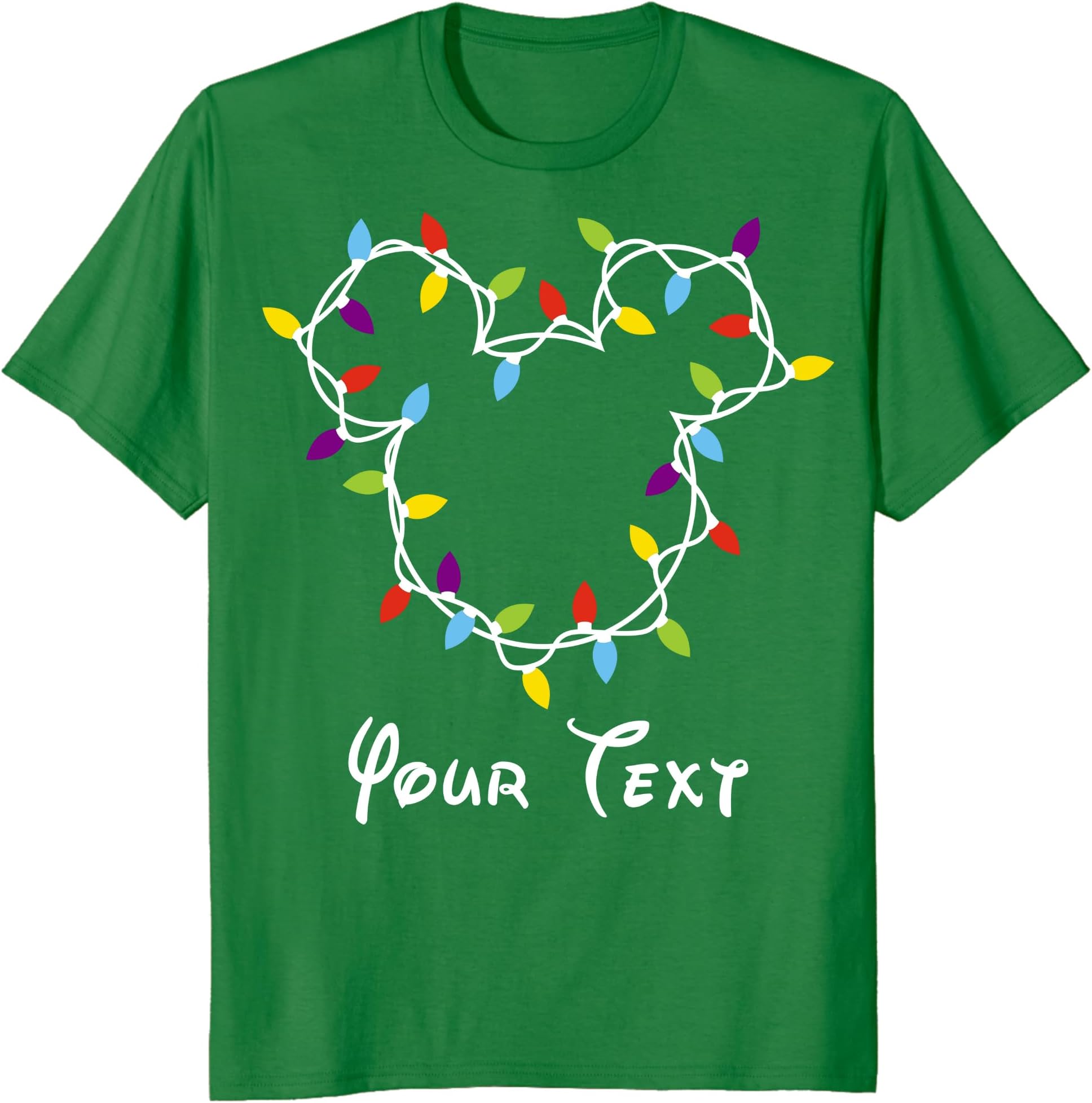 Custom Christmas Wonder Mouse Ear Matching Shirts, Personalized Holiday Pajamas Outfits for Family Celebrations, Xmas Outfit