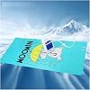 Cooling Fan Touch Cooling Bed Pad Cooling Air Fan Sleeping Mat, Air Conditioning Water Cooling Mattress, Mattress Cooling System, Blue