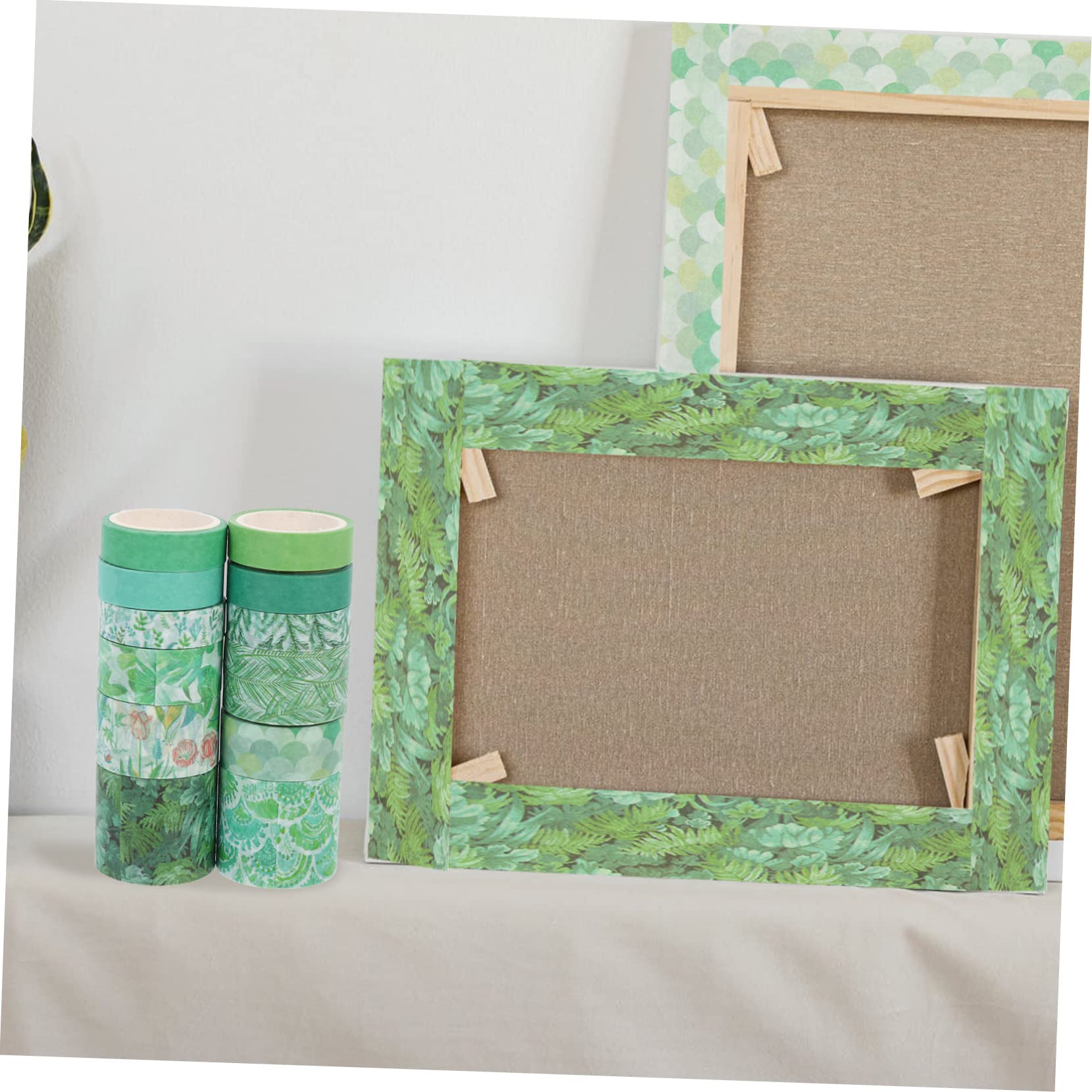 NUOBESTY 36rotoli Nastro Decorativo Washi Colorato Per Scrapbooking e Fai Da Te Adesivi Creativi Per Diari e Artigianato Design Elegante e Stampa Vivace Versatile Per Progetti Artistici e
