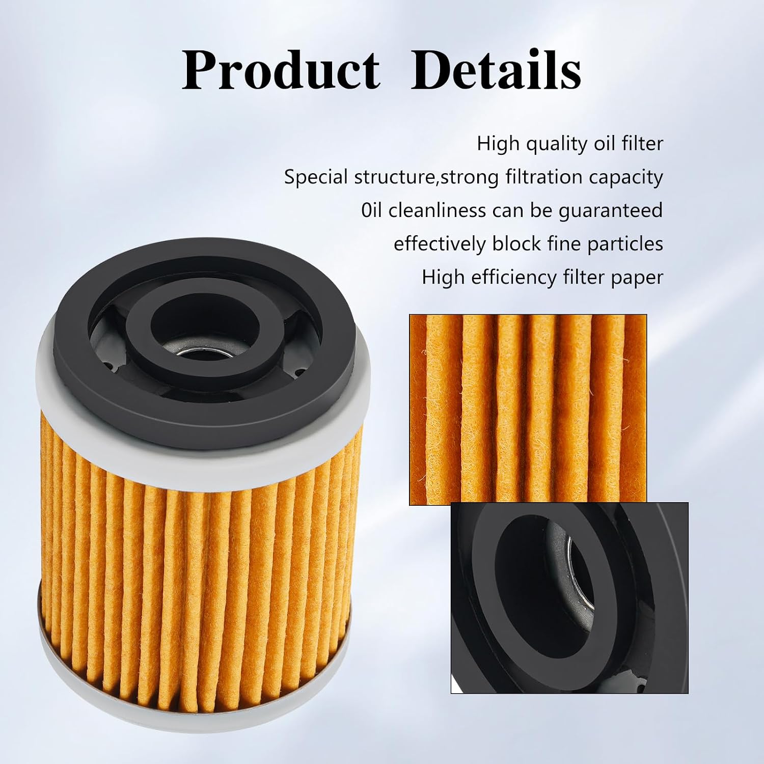 Road Passion High Performance Oil Filter for Yamaha XT225 2001 2002 2003 2004 2005 2006 2007 / XT225 Serow 225 1992 1993 1994 1995 1996 1997 1998 1999 2000 / XT350 1985-2001