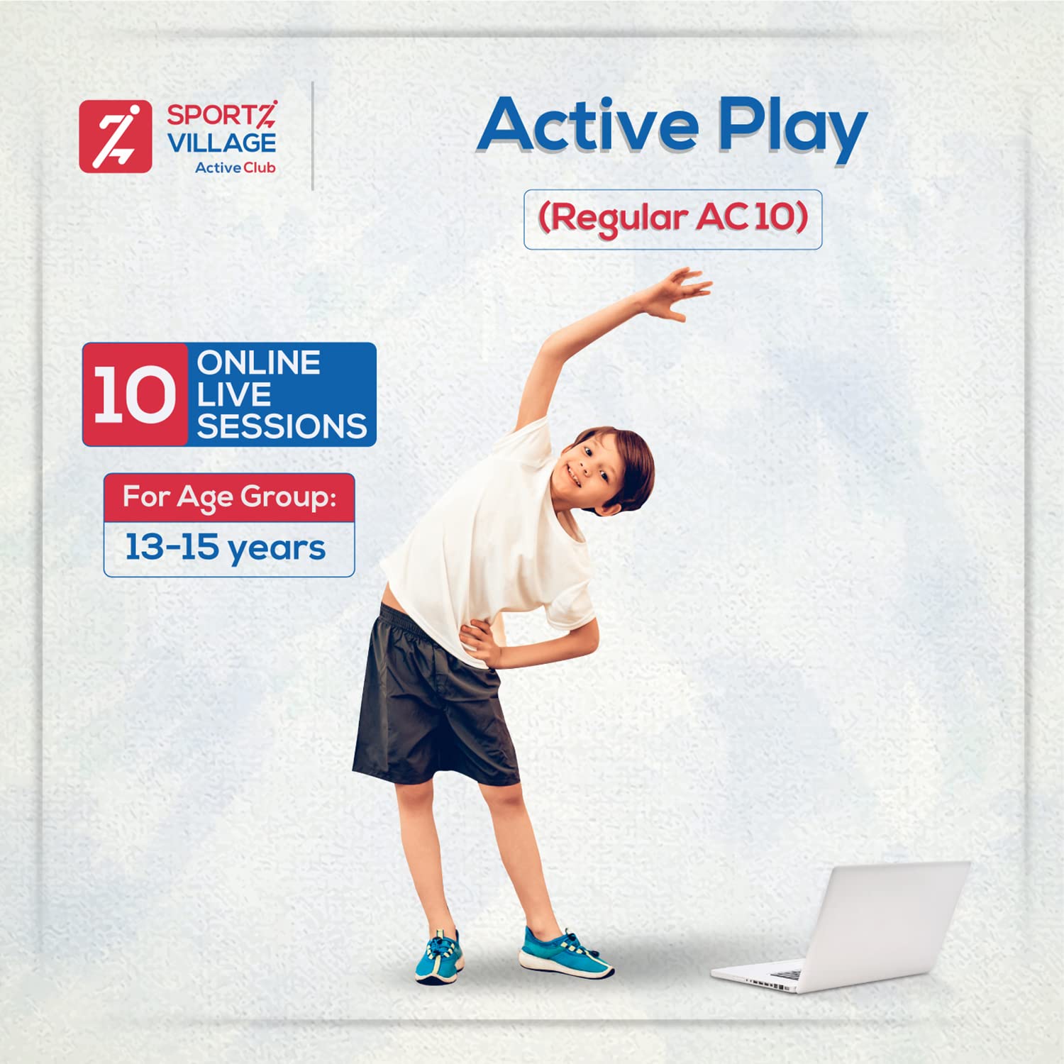 Active Play Regular AC10: Live Online Fitness & Sports Foundation Sessions for Children of 13 to 15 Years - 10 Sessions Pack by Active Club - A Sportz Village Initiative (Email Delivery in 2 Hours)-picture-10