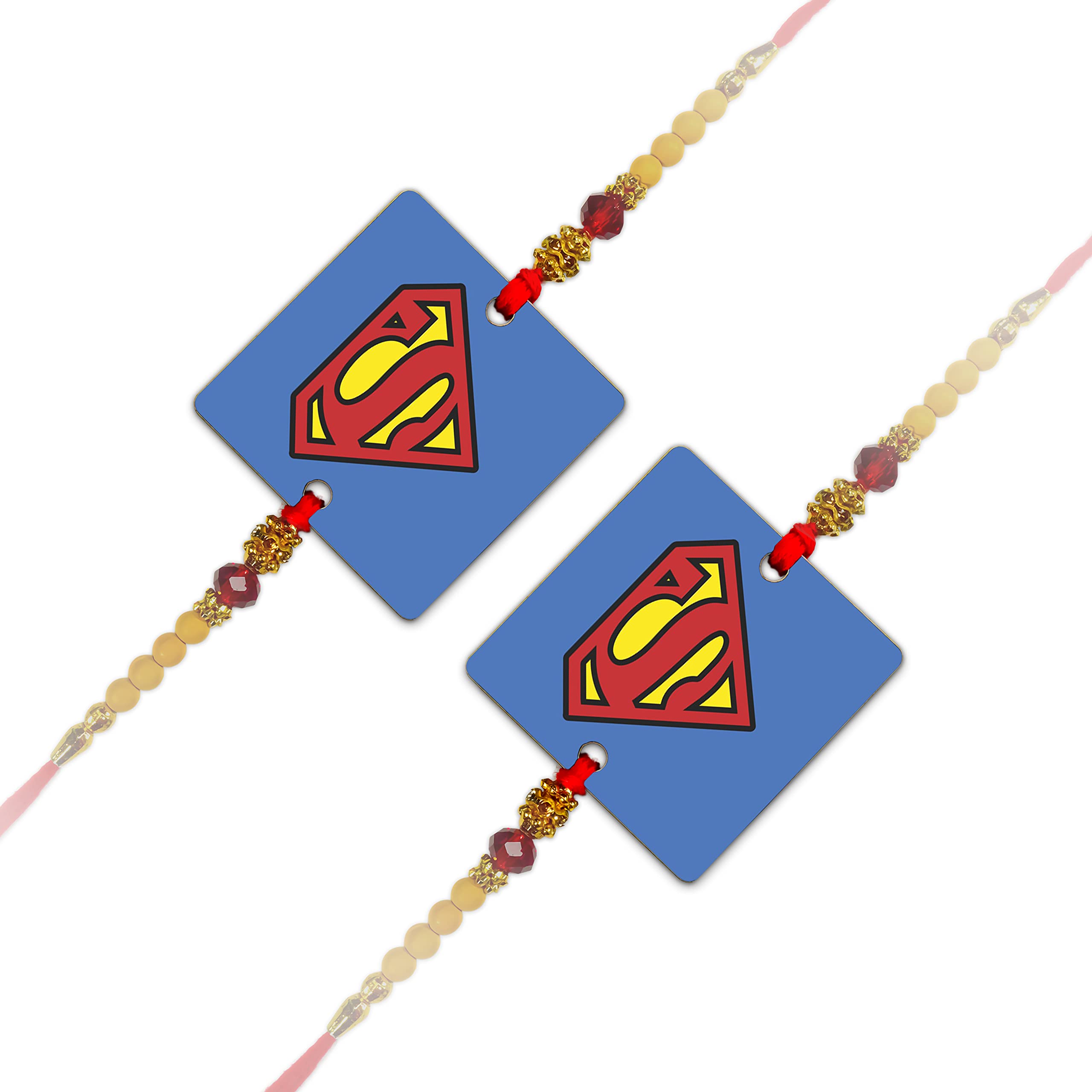 MC SID RAZZ - DC Comics Superman Designer Rakhi - Officially Licensed by Warner Bros USA (B09BFB8THV) Amazon Price History, Amazon Price Tracker
