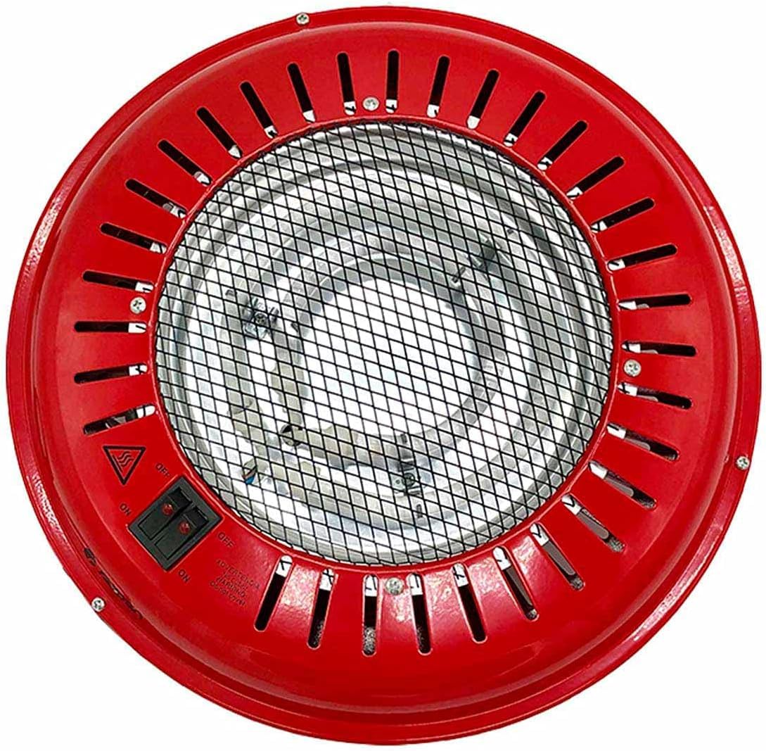 Home Brasero Eléctrico, Rojo, 800W, One Size UBOON
