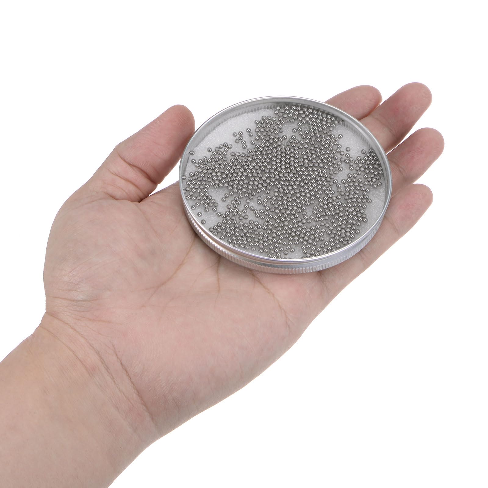QUARKZMAN 120pz Precisione Sfere 2mm Diametro 440C Metallico di Precisione Cuscinetto a Sfera Inossidabile Acciaio G25 Sfere Acciaio per Cuscinetti