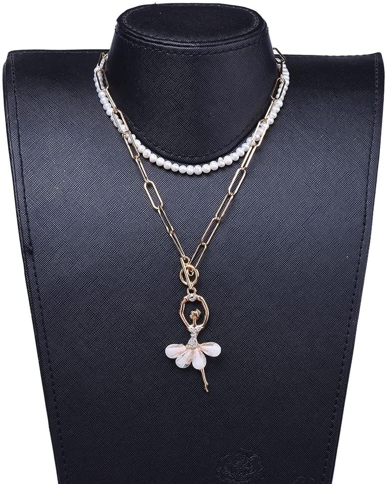20Pcs Ballerina Charms Dance Charms Ballet Crystal Pendants Ballerina Ornaments for for Dancer Necklace Keychains Ballet Dance Gifts (Misty Rose) image 4