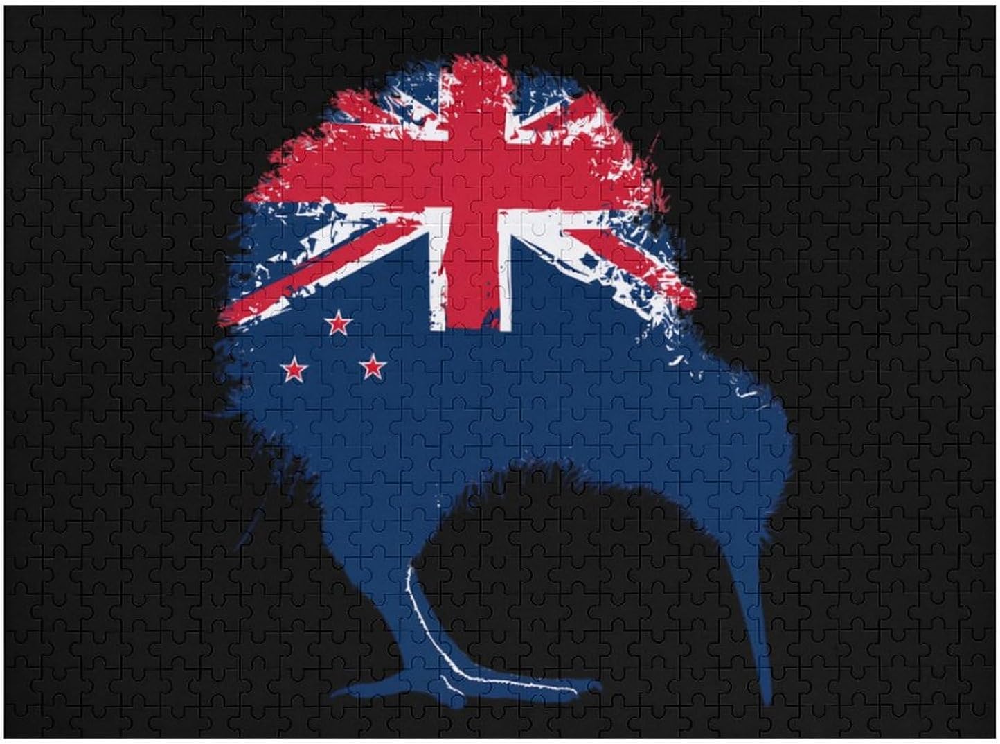 Kiwi Bird New Zealand Puzzles for Adults 500 PCS Wooden Jigsaw Puzzle Wall Decor Christmas