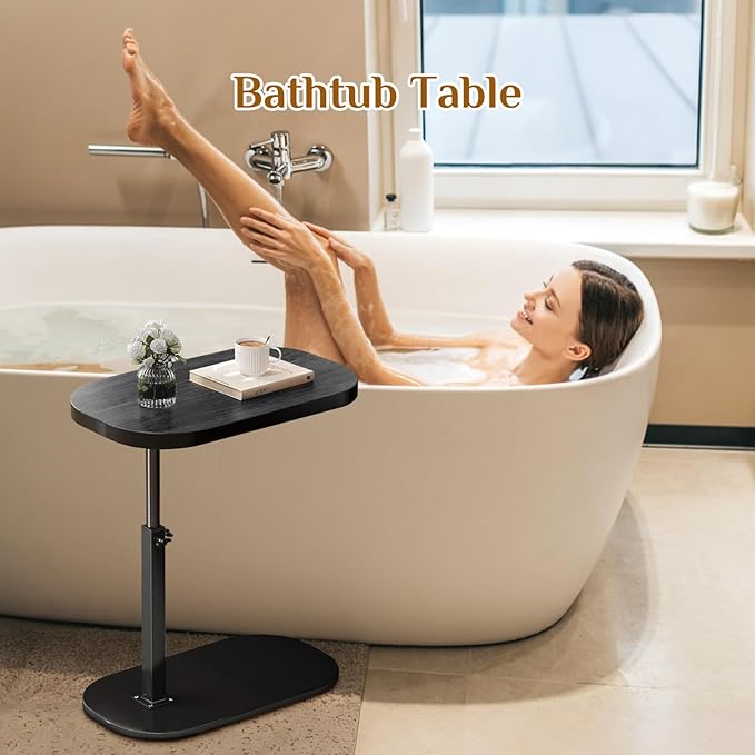 Mesa Lateral en Forma de C Ajustable en Altura con Tablero G miniatura 3