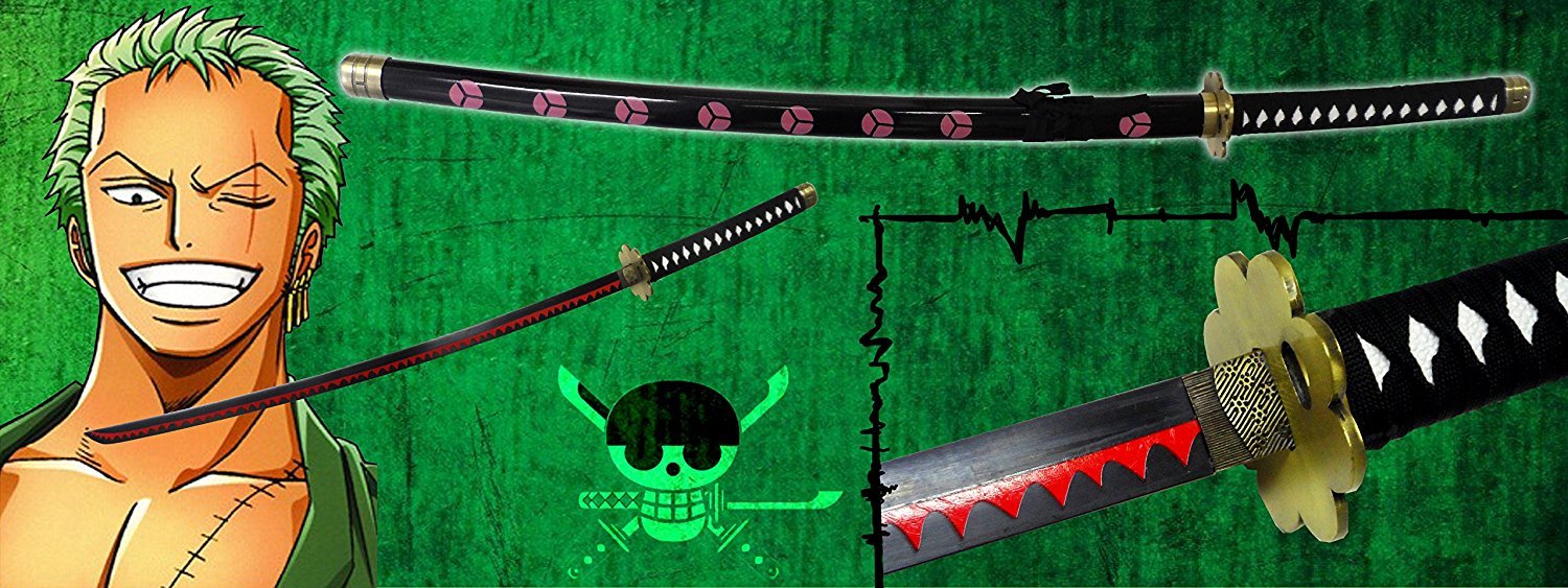 kidsnado Shuusui acqua d'autunno one piece katana zoro spada sword cosplay shusui