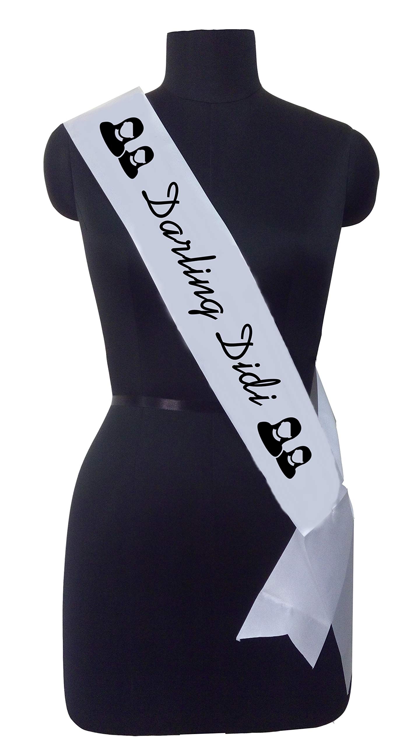 Atpata Funky Darling Didi Sash for The Adorable Elder Sister, Gift for Sister's Birthday, Rakshabandhan, her Wedding; etc.