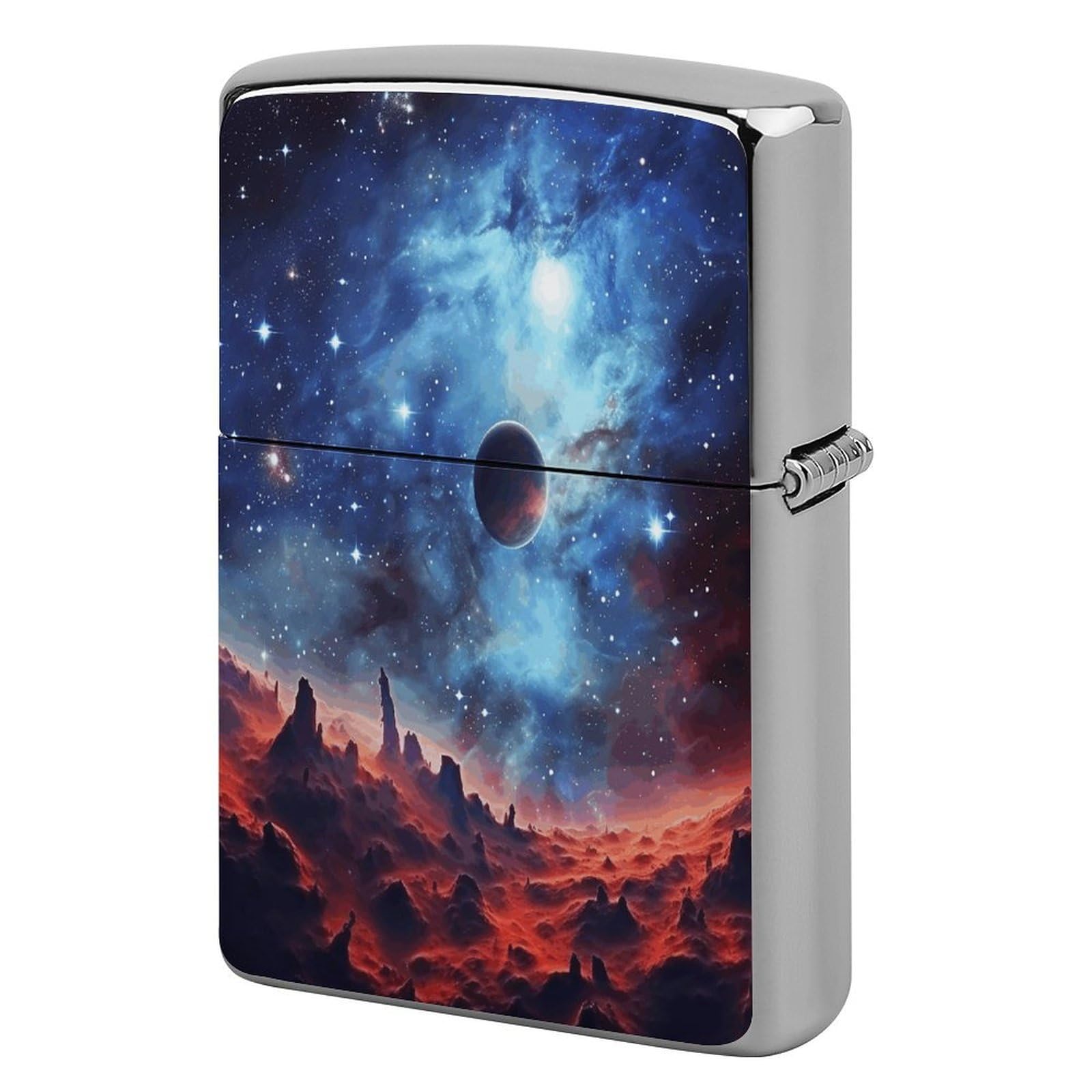 Fekiloot Style Galaxy Space Lighter Case Cover Lighter Holder