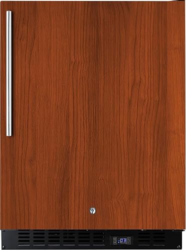 Summit Appliance ALFZ53IF upright freezer, Panel Ready/black