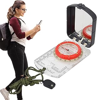 navegação para caminhadas,navegação para caminhadas sobrevivência | navegação portátil com ajuste polarização, placa base campo para Maijia