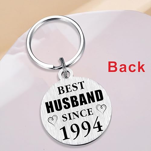 Miniatura 3 de TANWIH Llavero de 30 aniversario de boda, decoración de aniversario de 30 años