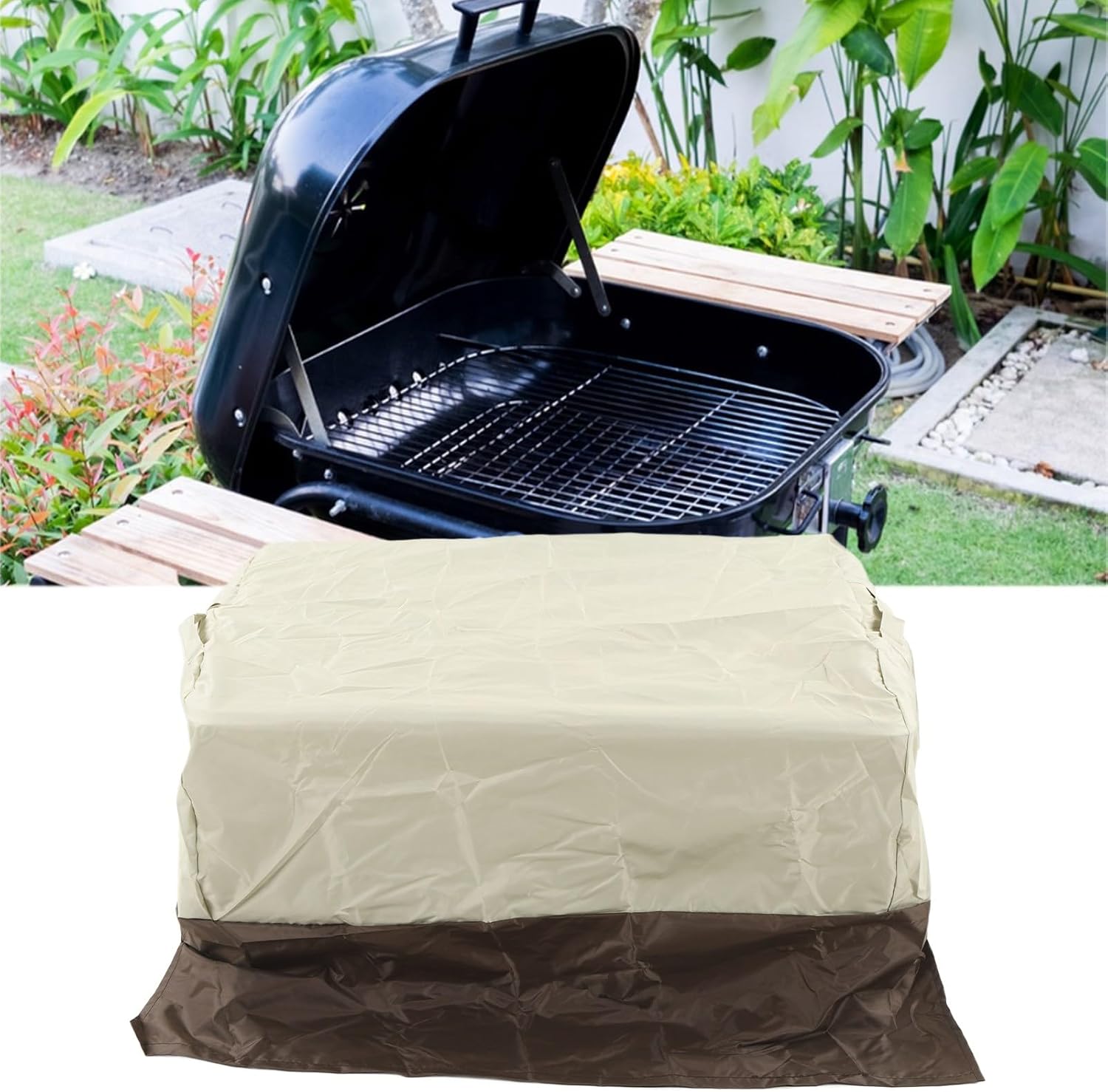 Teahutty Grill Cover,BBQ Grill Cover with Storage Bag