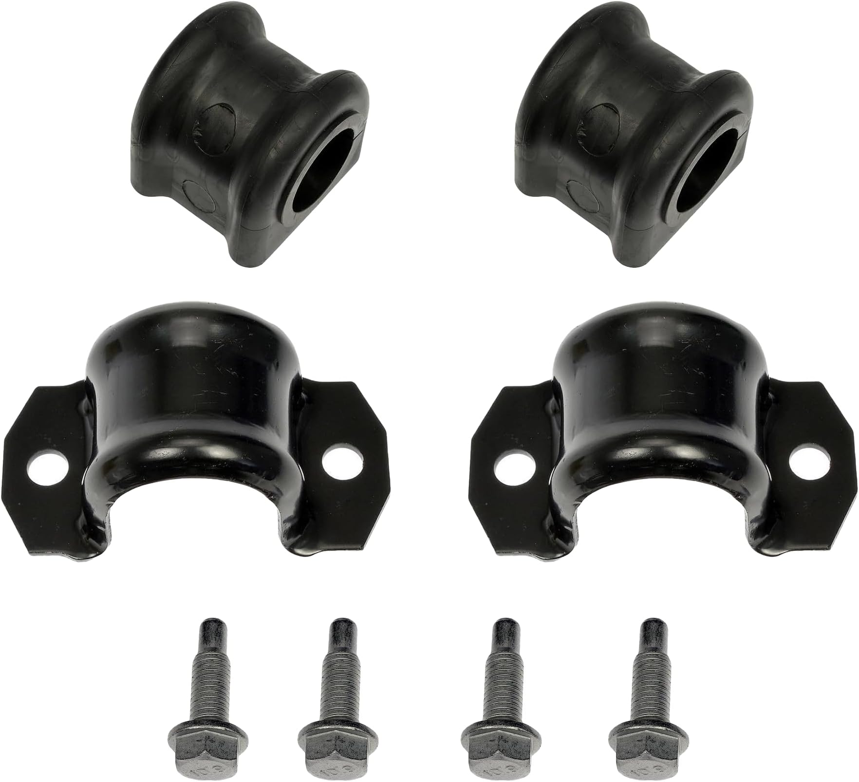 928-563 Front Stabilizer Bar Bushing Kit Compatible with 2009-2010 Dodge Ram 1500, 2011-2018 Ram 1500, 2019-2022 Ram Classic 1500 4WD Replaces# 52110141AB 52013406AA