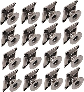 ULDIGI 100 Pçs Rebites Pontiagudos Acessórios Para Unhas Roupas Punk Brincos De Para Roupas Kit De Pregos Para Artesanato Kit De Pregos Para Sapato De Latão Kit De Pregos Para