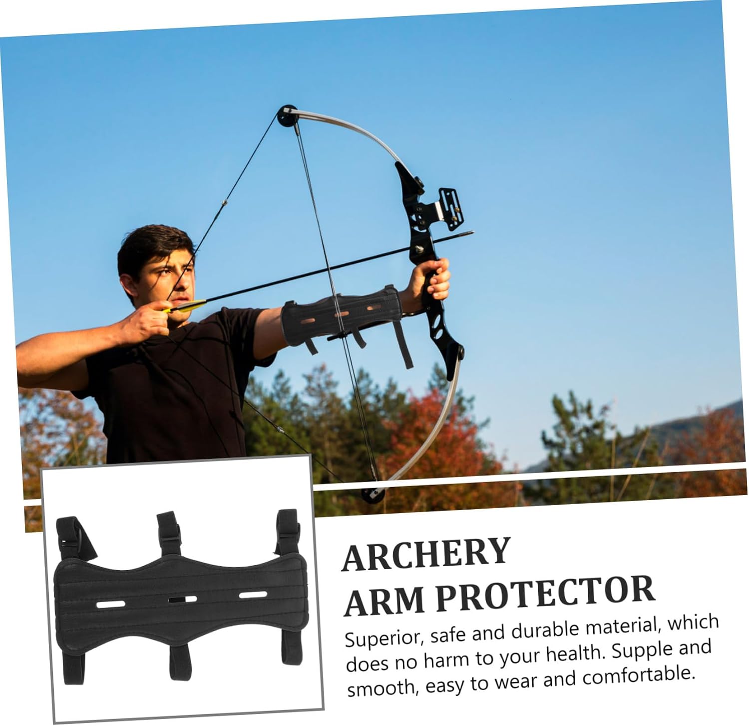 Professional Archery Gear Reusable Arm Guards Protective Sleeves for Arms