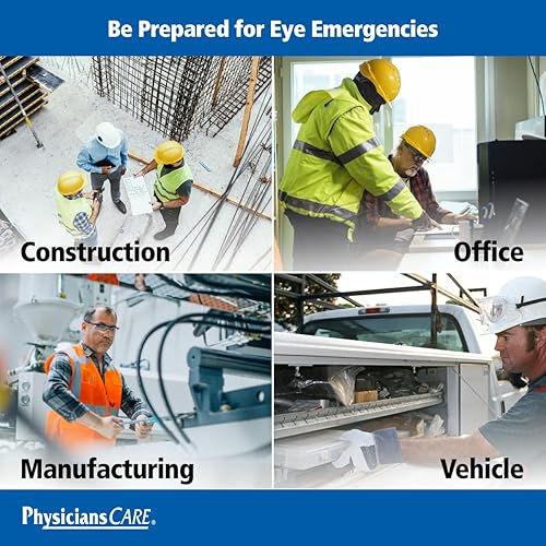 Miniatura 4 de PhysiciansCare Lavaojos, 16oz. Estación de lavado de ojos de una sola botella