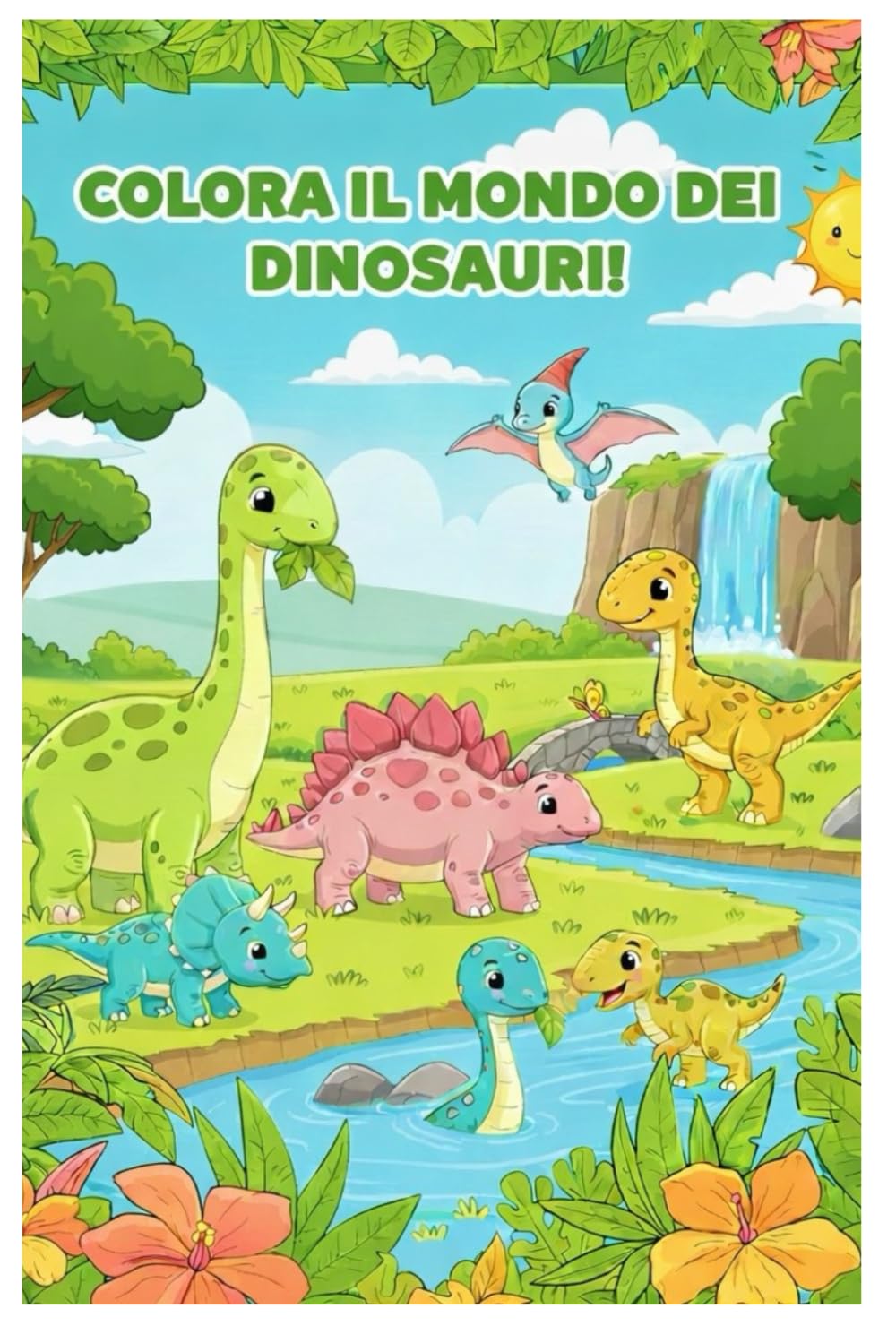 Colora il Mondo dei Dinosauri!