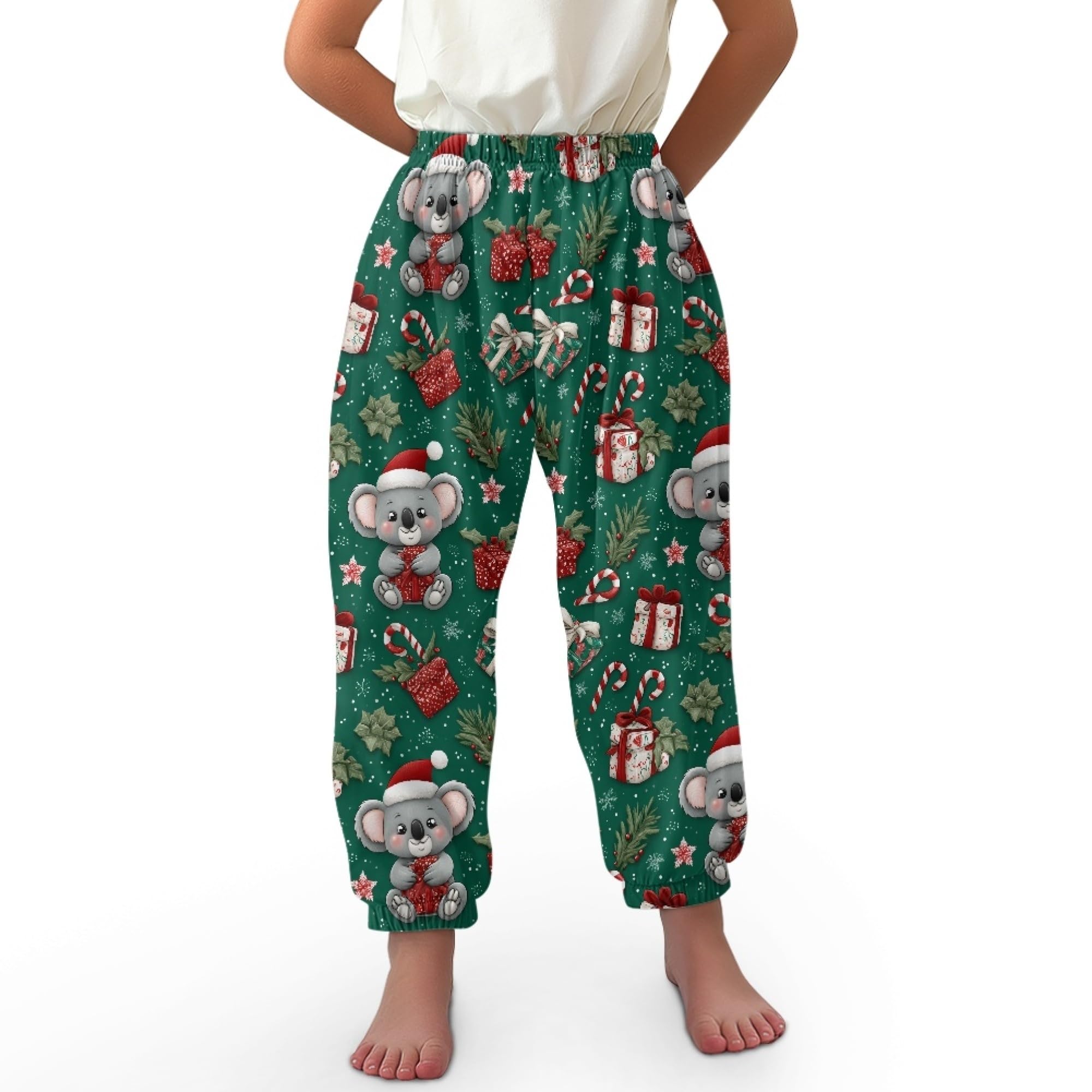 Unisex Little Kids Yoga Trousers Bohemian Beach Pants Baggy Harem Activewear for Boys and Girls Age 3-10