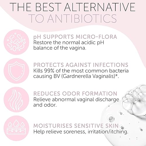 Miniatura 5 de Tratamiento de la vaginosis bacteriana  Tratamiento BV para mujeres  Aplicadores vaginales homeopáticos naturales prellenados para olor, picazón, BV