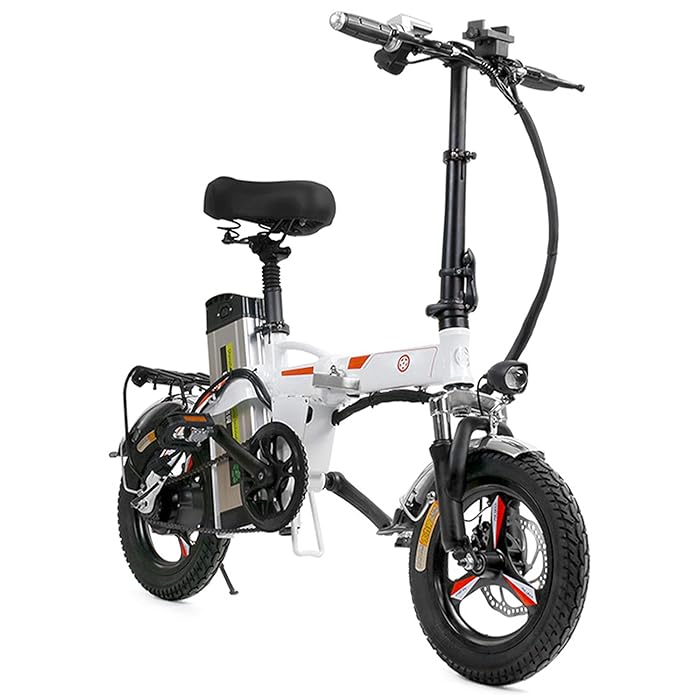 Buy Folding Electric Bike 14" EBike for Adults Removable 48V 10Ah